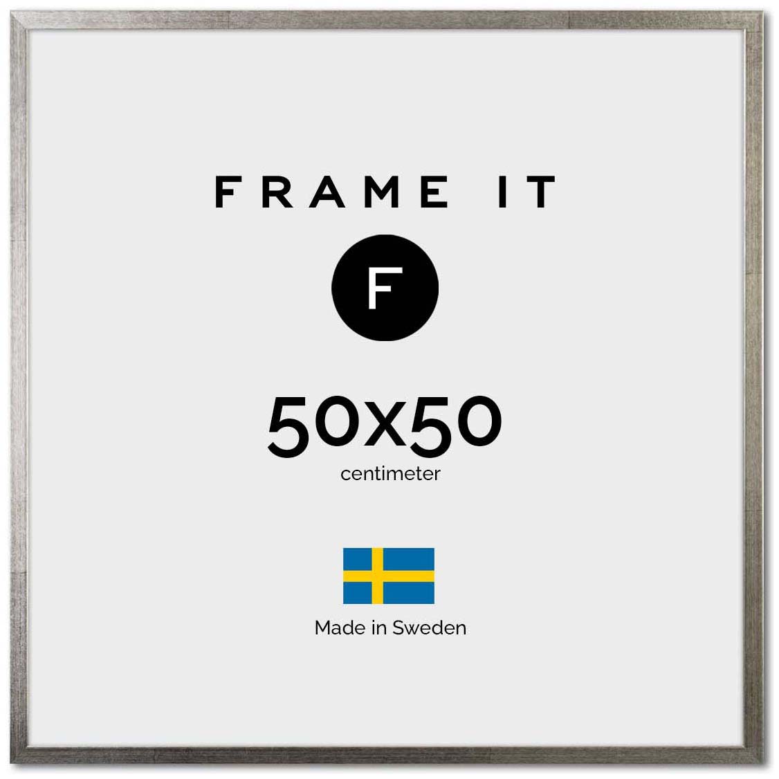 Frame London Silver 50x50 Frame London Silver 50x50