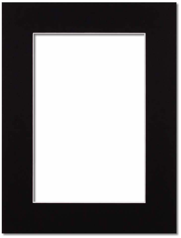 Passepartout Black with White Border 10x15 Passepartout Black with White Border 10x15