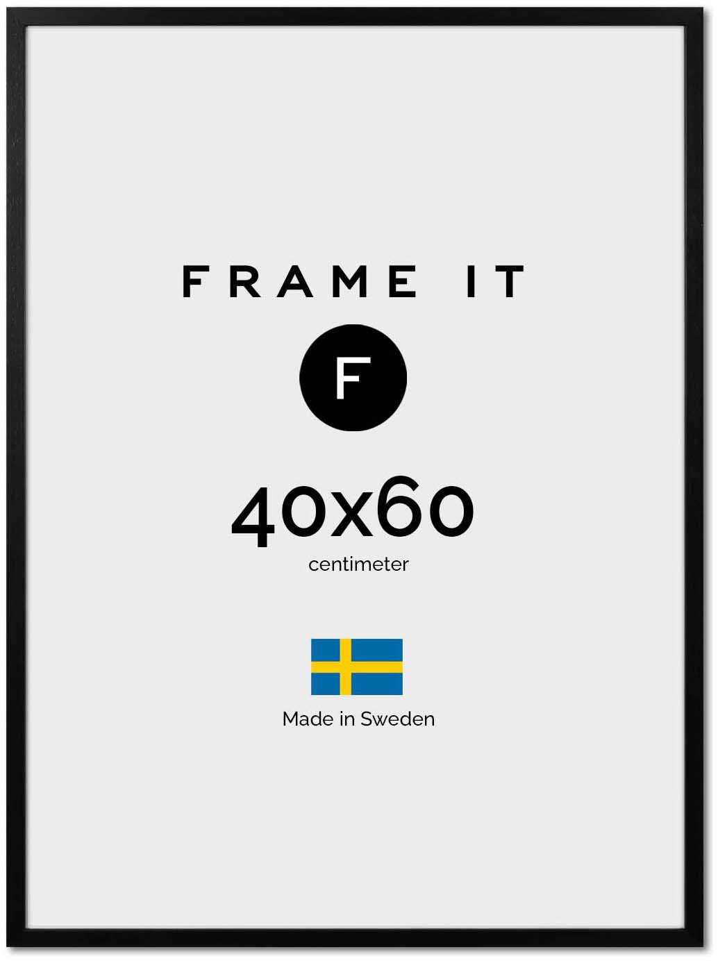 Frame London Black 40x60 Frame London Black 40x60