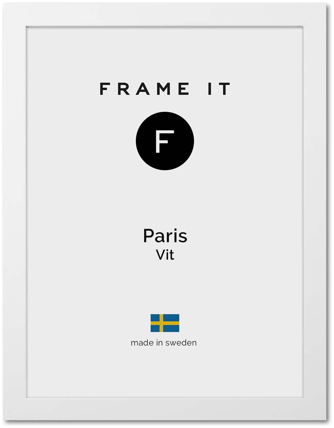 Ramme Paris Hvit Ramme Paris Hvit