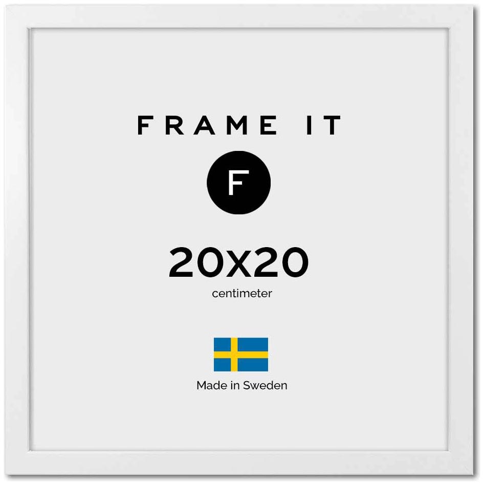 Frame London White 20x20 Frame London White 20x20