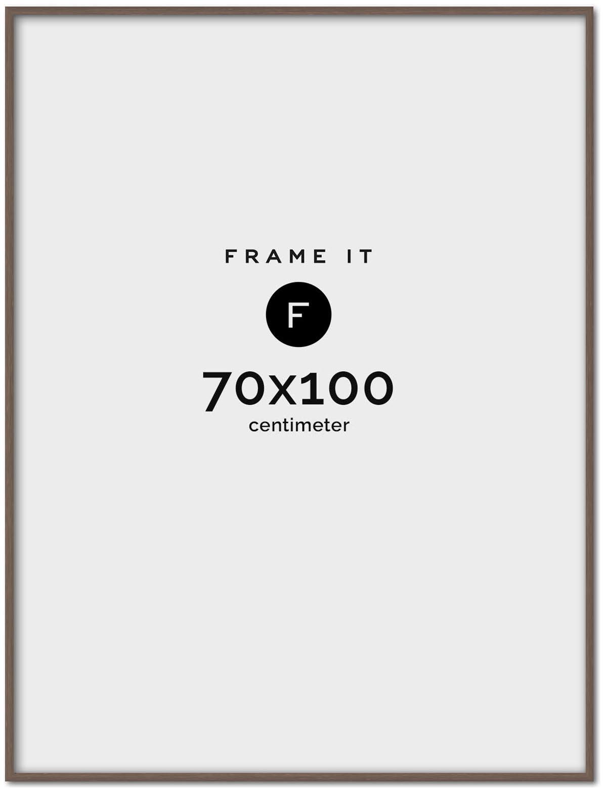 Frame Nielsen Alpha Wenge 70x100 Frame Nielsen Alpha Wenge 70x100
