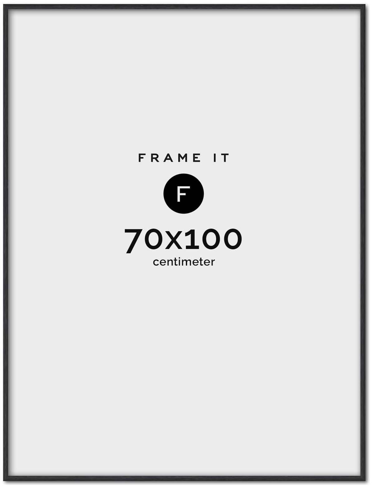 Frame Nielsen Alpha Black/Grey 70x100 Frame Nielsen Alpha Black/Grey 70x100
