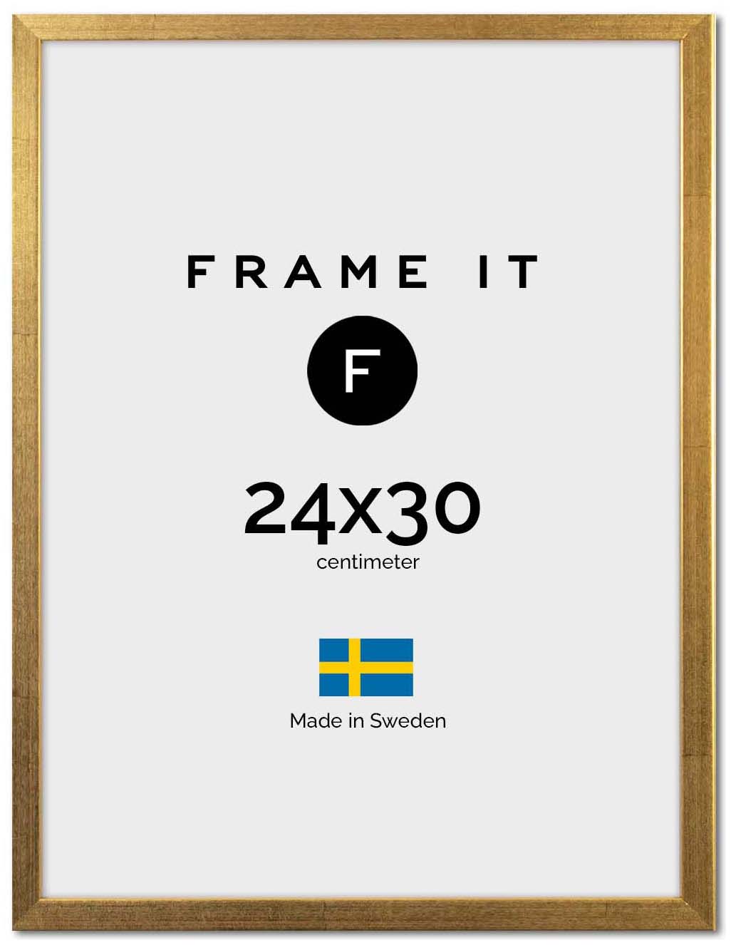 Frame London Gold 24x30 Frame London Gold 24x30