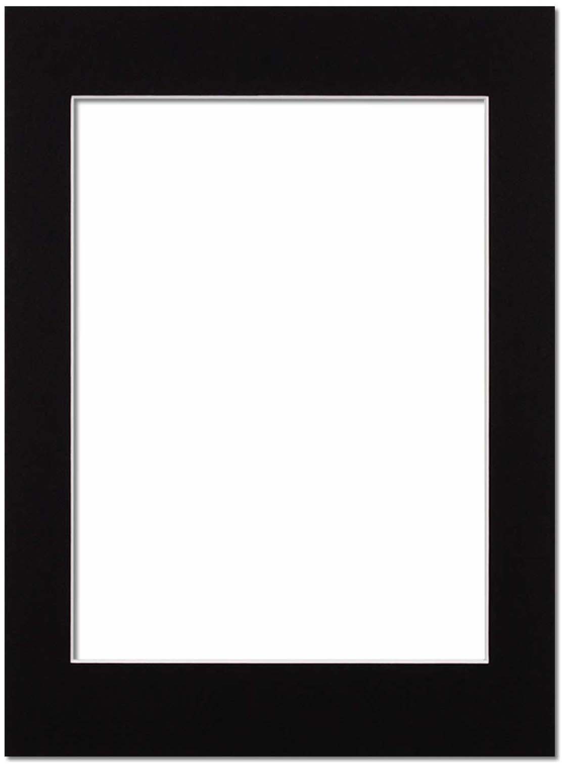 Passepartout Black with White Border 70x100 Passepartout Black with White Border 70x100