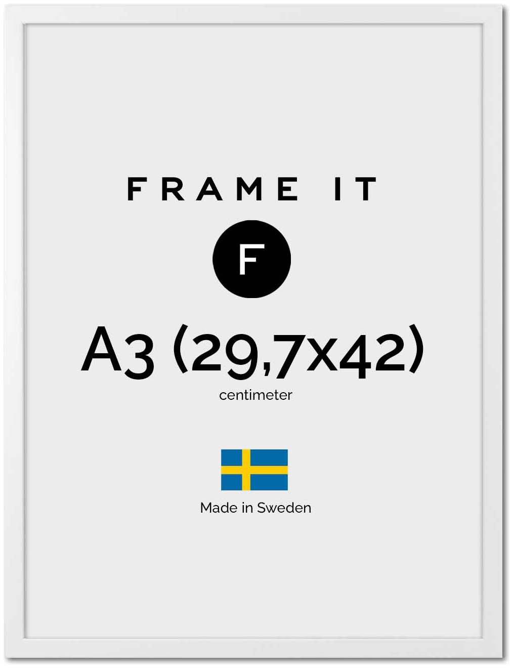 Frame London White A3 Frame London White A3