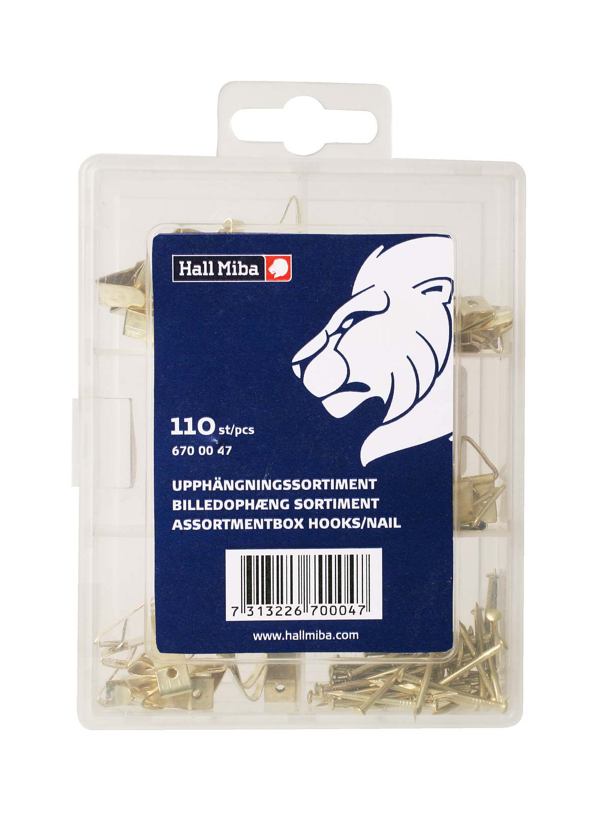 Hall Miba Suspension assortment 112 parts Hall Miba Suspension assortment 112 parts