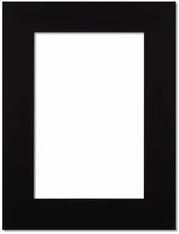 Passepartout Black 15x21