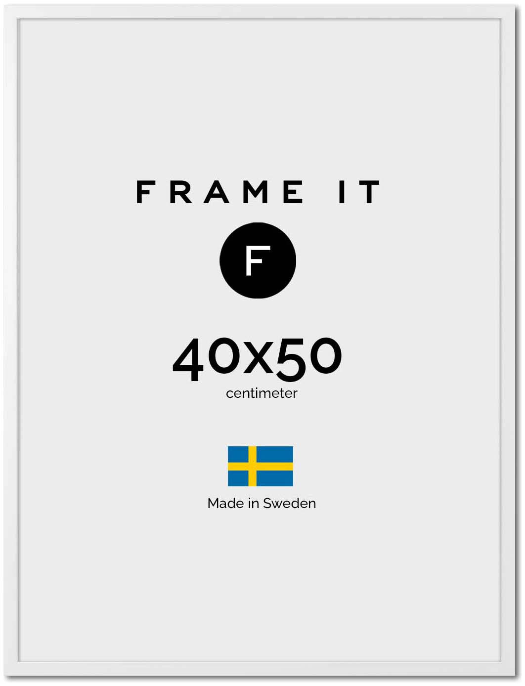 Frame London White 40x50