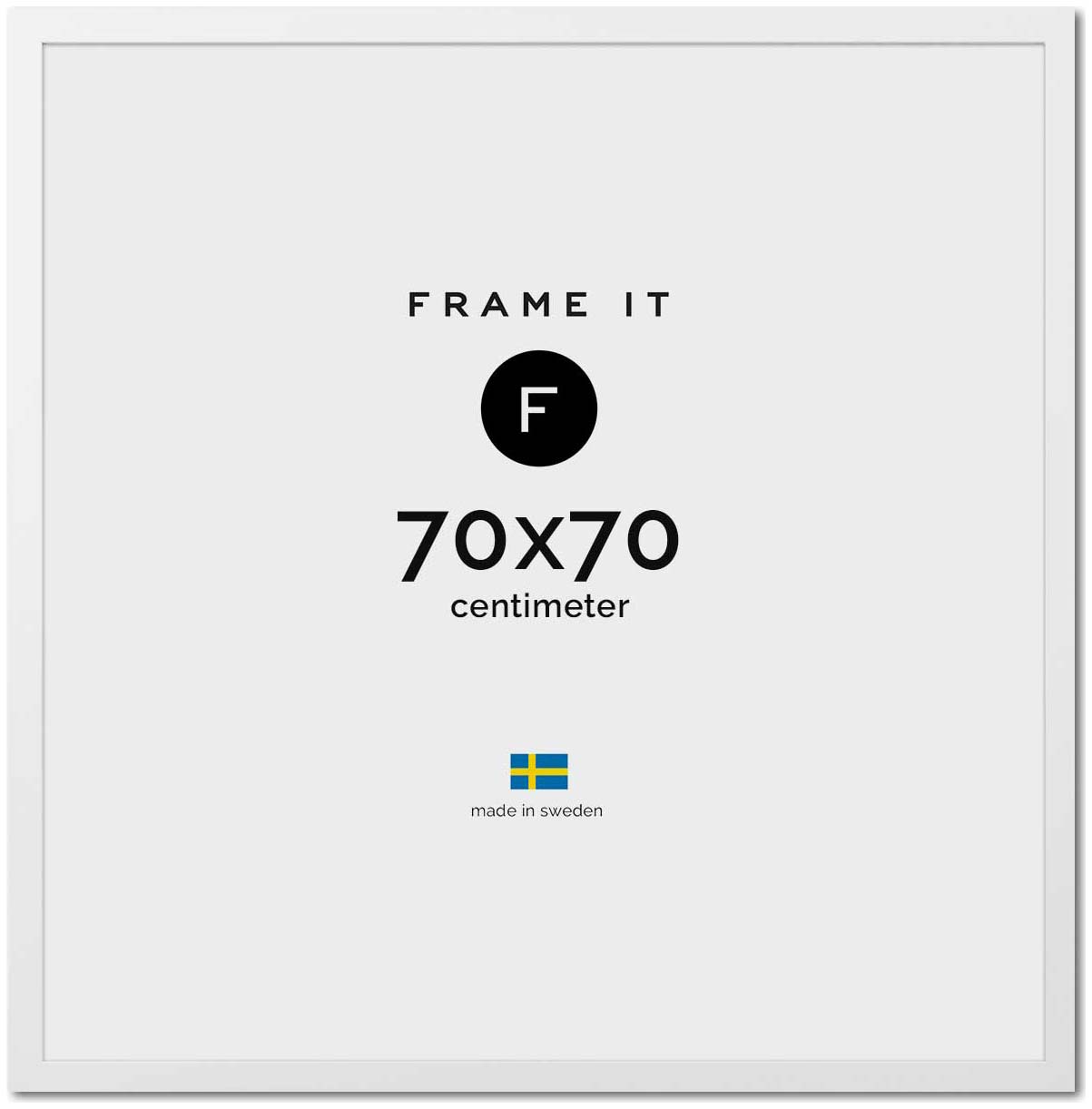 Frame Paris White 70x70 Frame Paris White 70x70