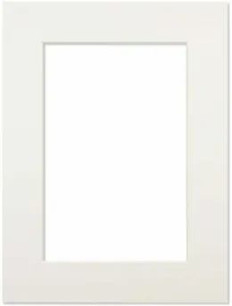 Passepartout Råhvid 28x35