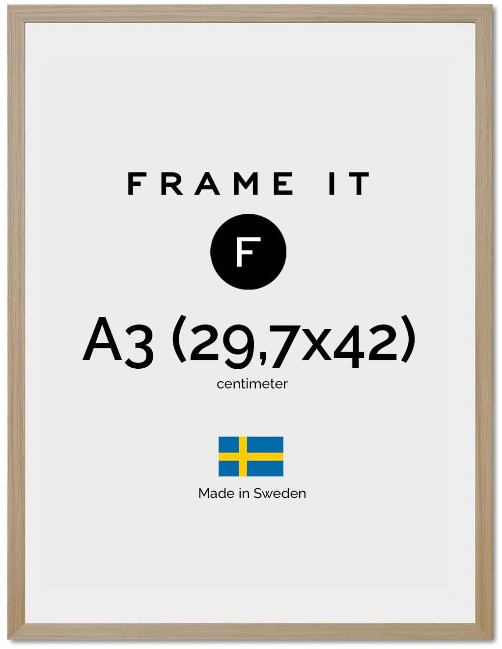 Frame London Oak A3 Frame London Oak A3