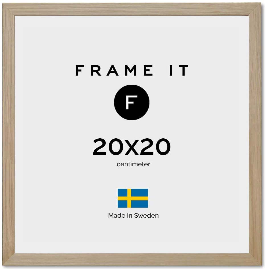 Ramme London Eik 20x20