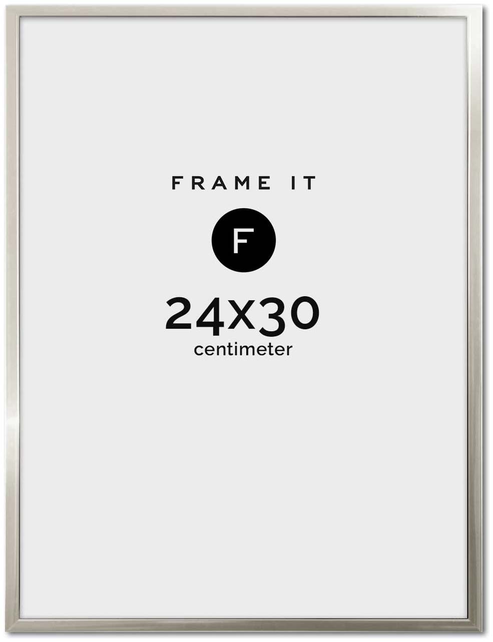 Frame Nielsen Accent Silver 24x30 - FRAME IT