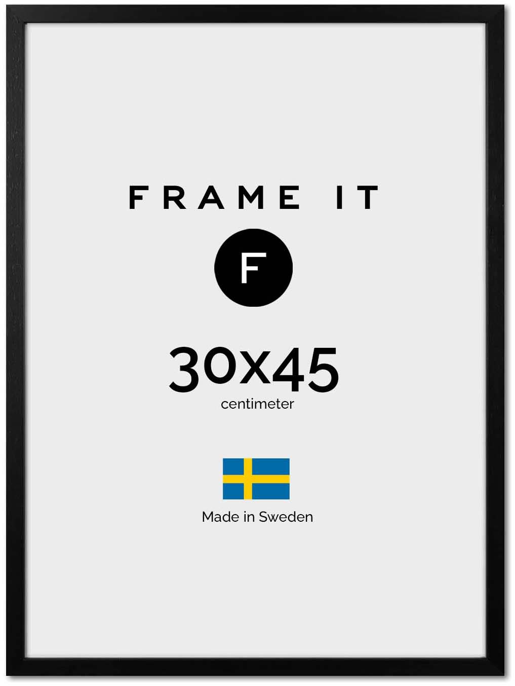 Frame London Black 30x45 Frame London Black 30x45