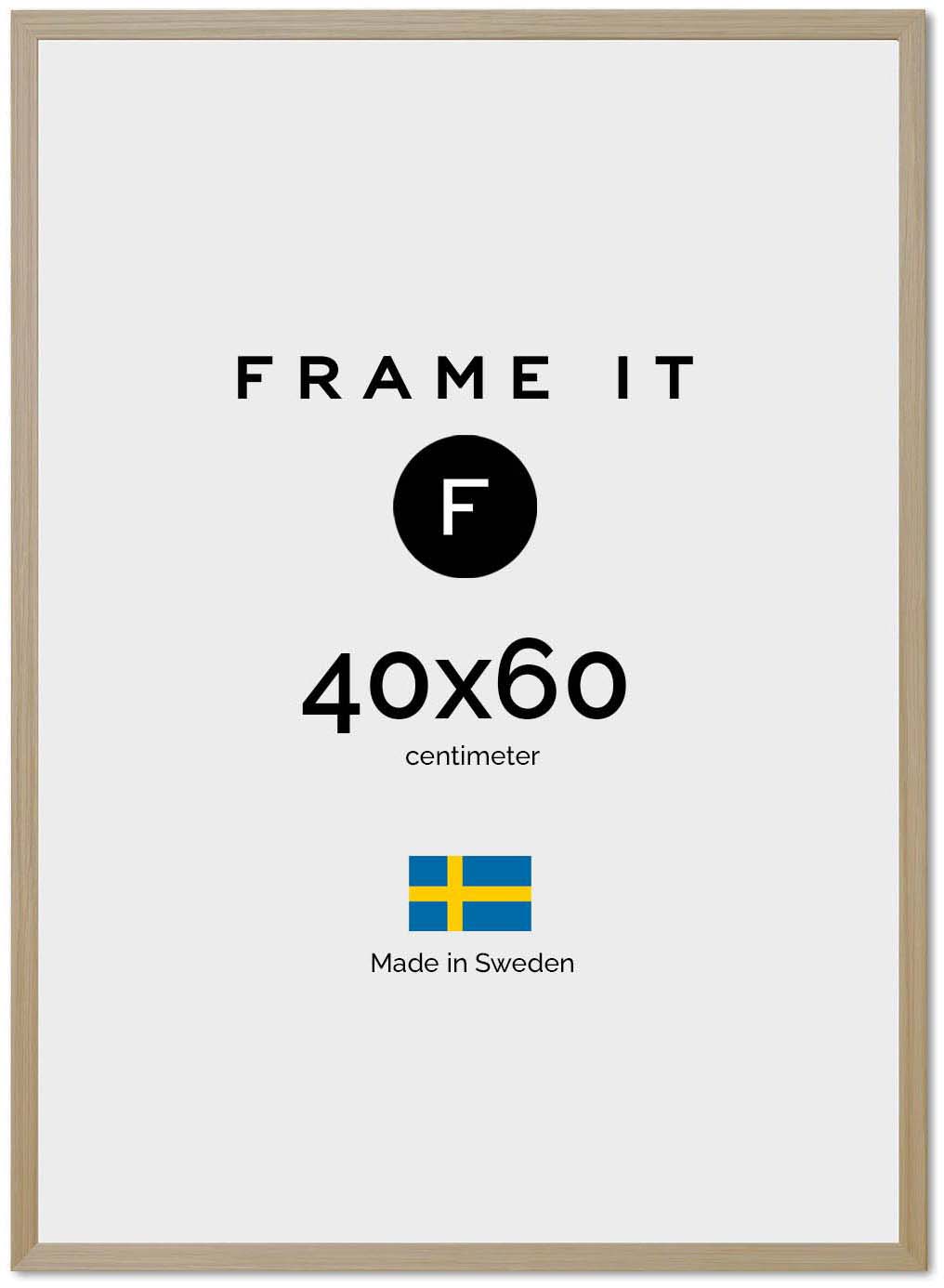 Frame London Oak 40x60 Frame London Oak 40x60
