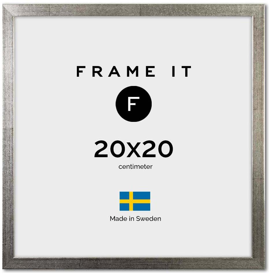 Frame London Silver 20x20 Frame London Silver 20x20