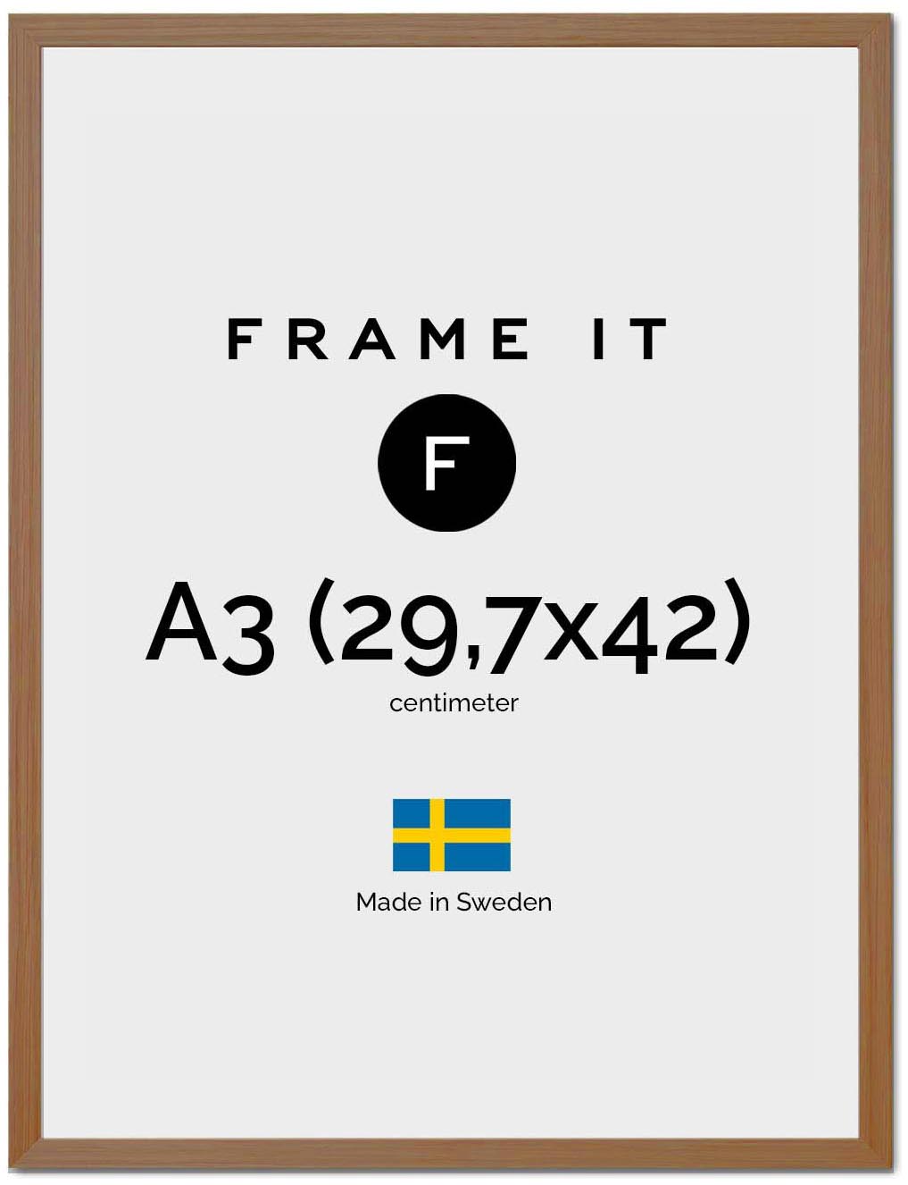 Frame London Teak A3 Frame London Teak A3