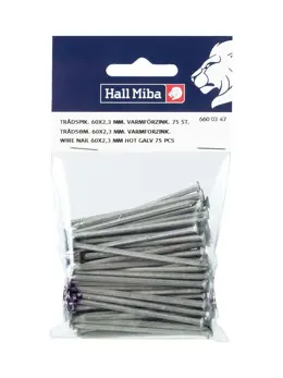 Hall Miba Wire nail 60x2.3mm 75-p