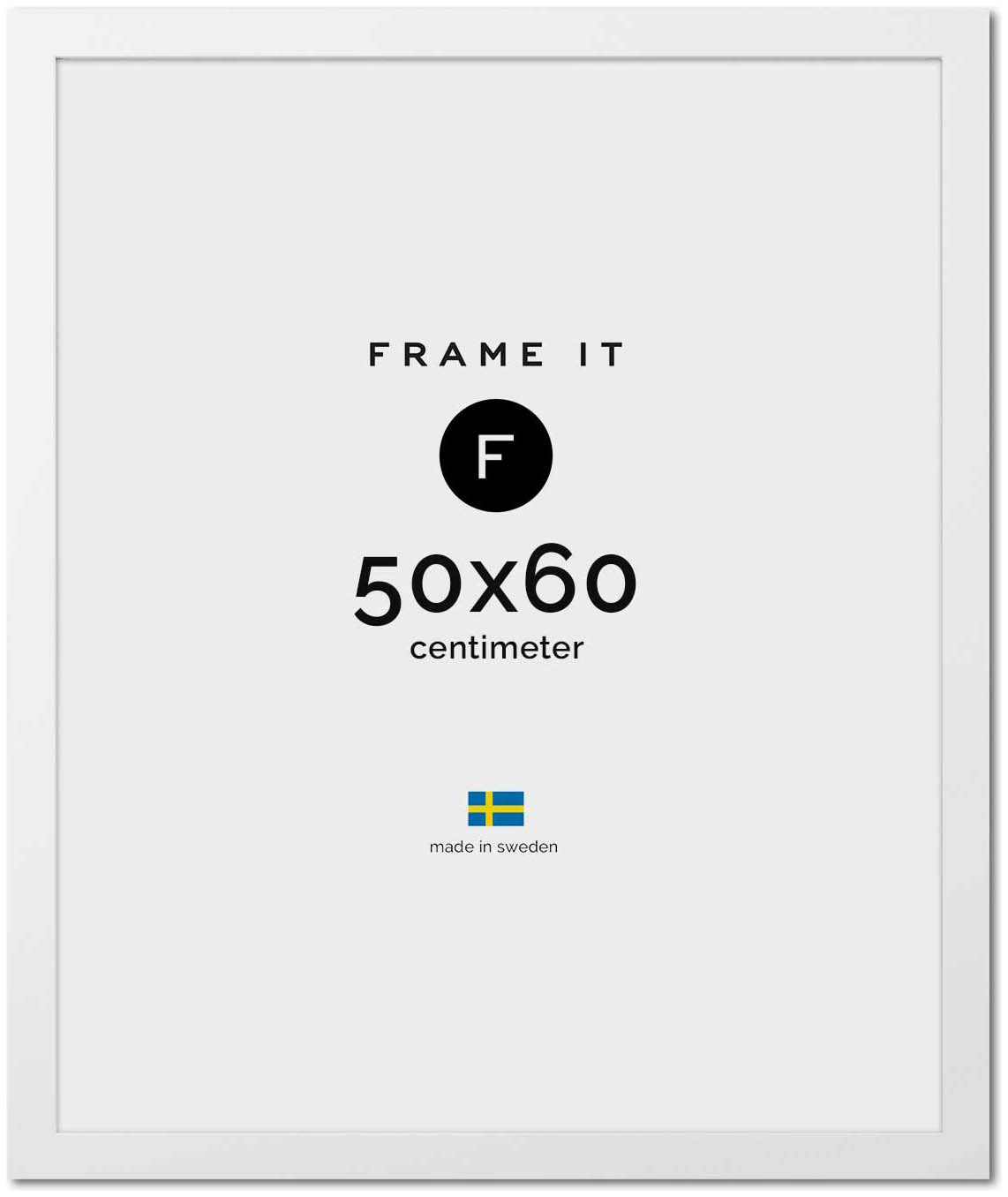 Frame Paris White 50x60 Frame Paris White 50x60