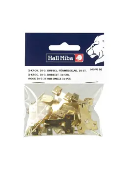 Hall Miba Hook 10-3 35mm double 10-p