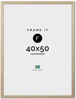 Frame Cairo Oak 40x50