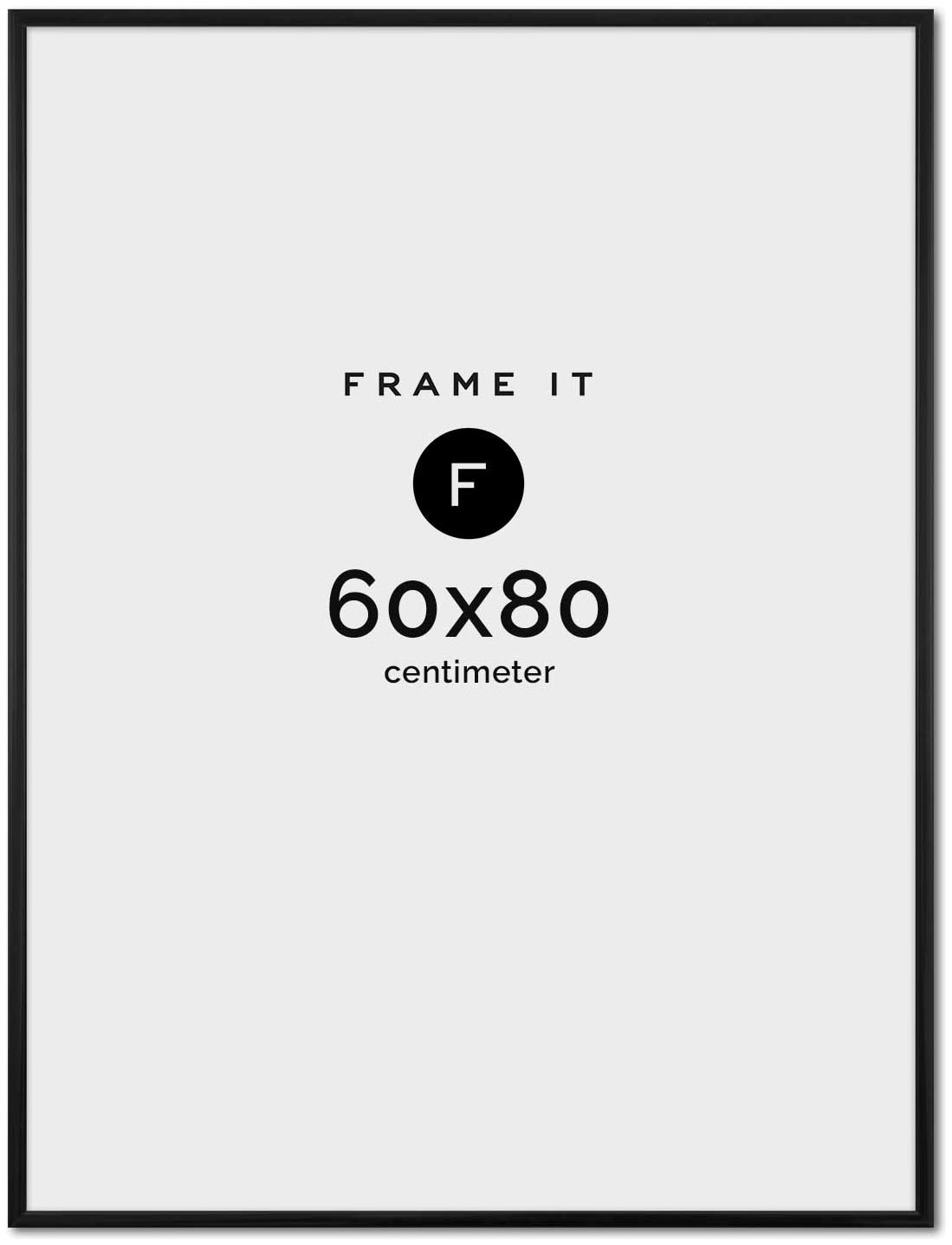 Frame Nielsen Accent Black 60x80 Frame Nielsen Accent Black 60x80