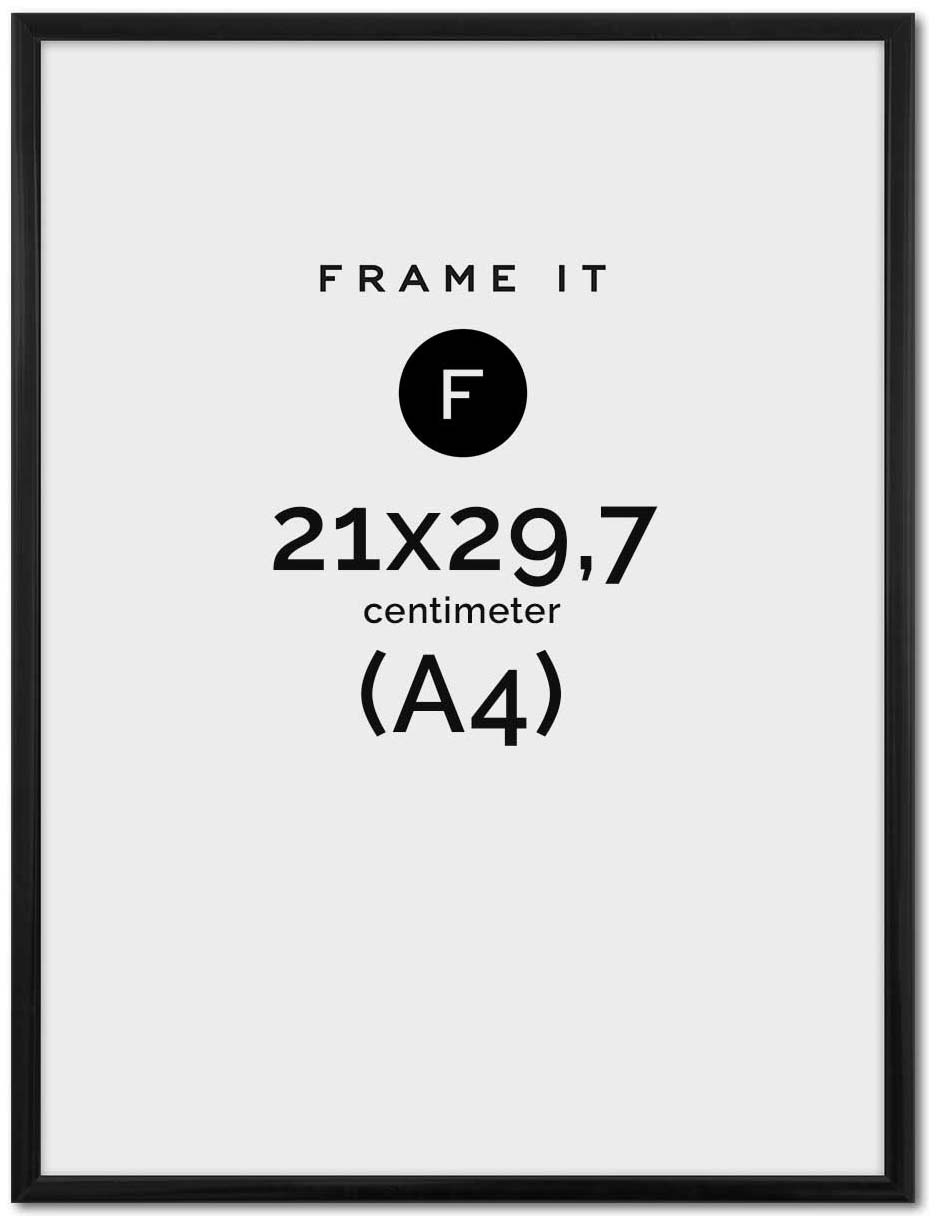 Frame Nielsen Accent Black A4