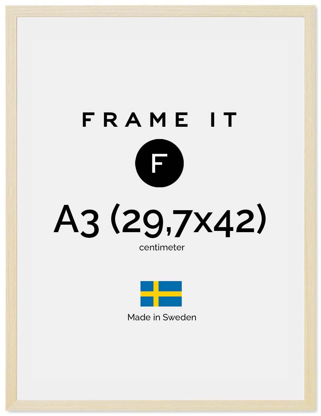 Frame London Maple A3 Frame London Maple A3