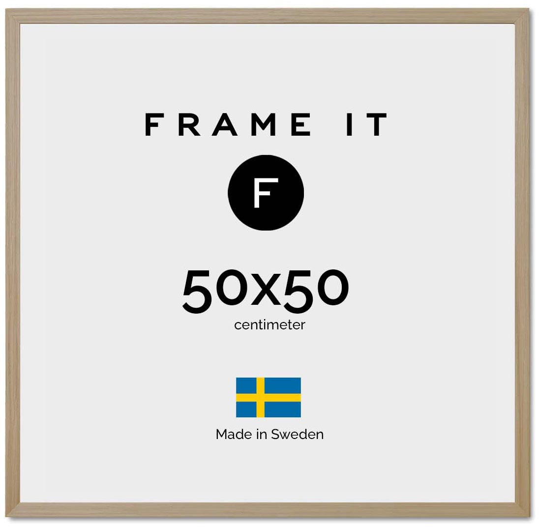 Frame London Oak 50x50 Frame London Oak 50x50