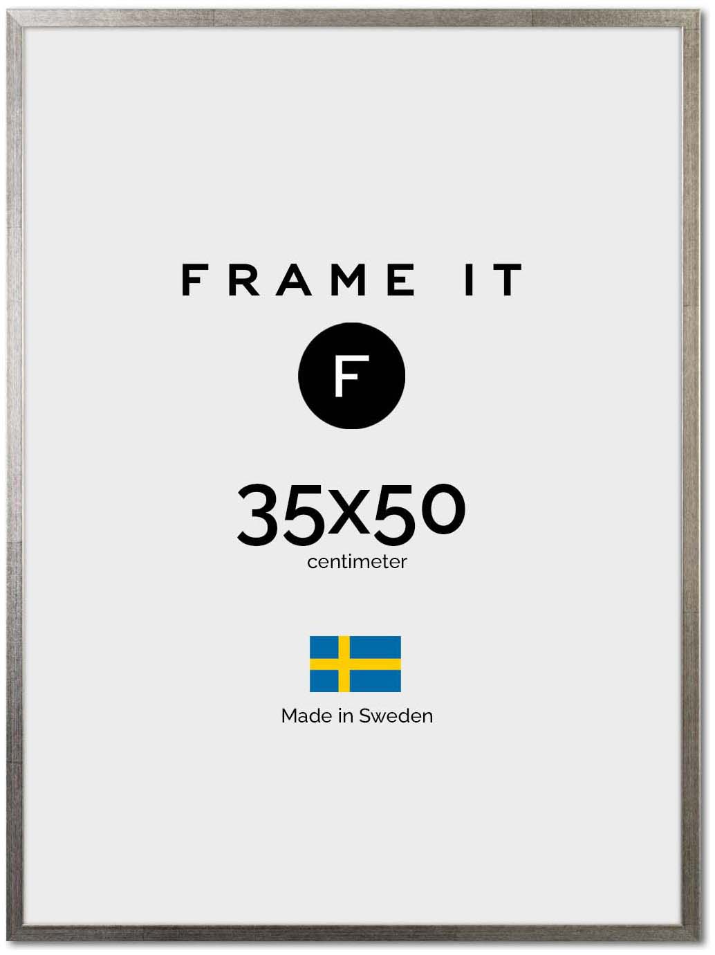 Frame London Silver 35x50 Frame London Silver 35x50