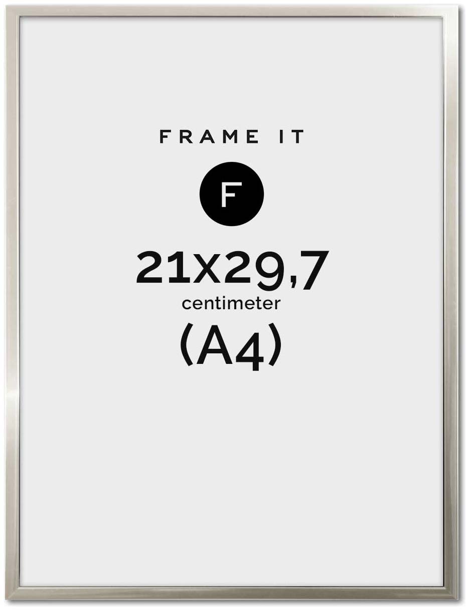 Frame Nielsen  Accent Silver A4