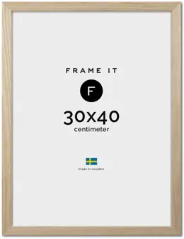 Frame Cairo Oak 30x40