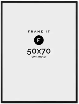 Frame Nielsen Accent Black 50x70