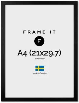 Frame London Black A4
