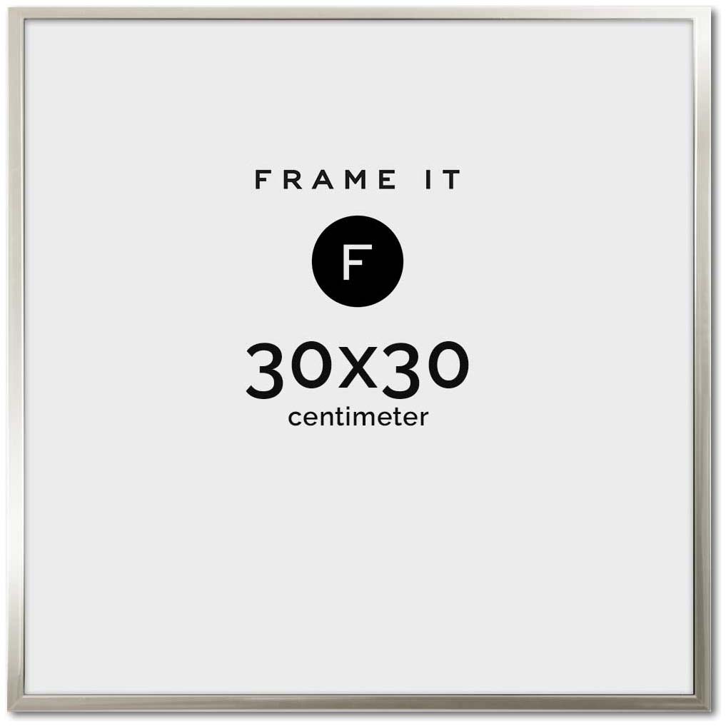 Frame Nielsen Accent Silver 30x30 - FRAME IT