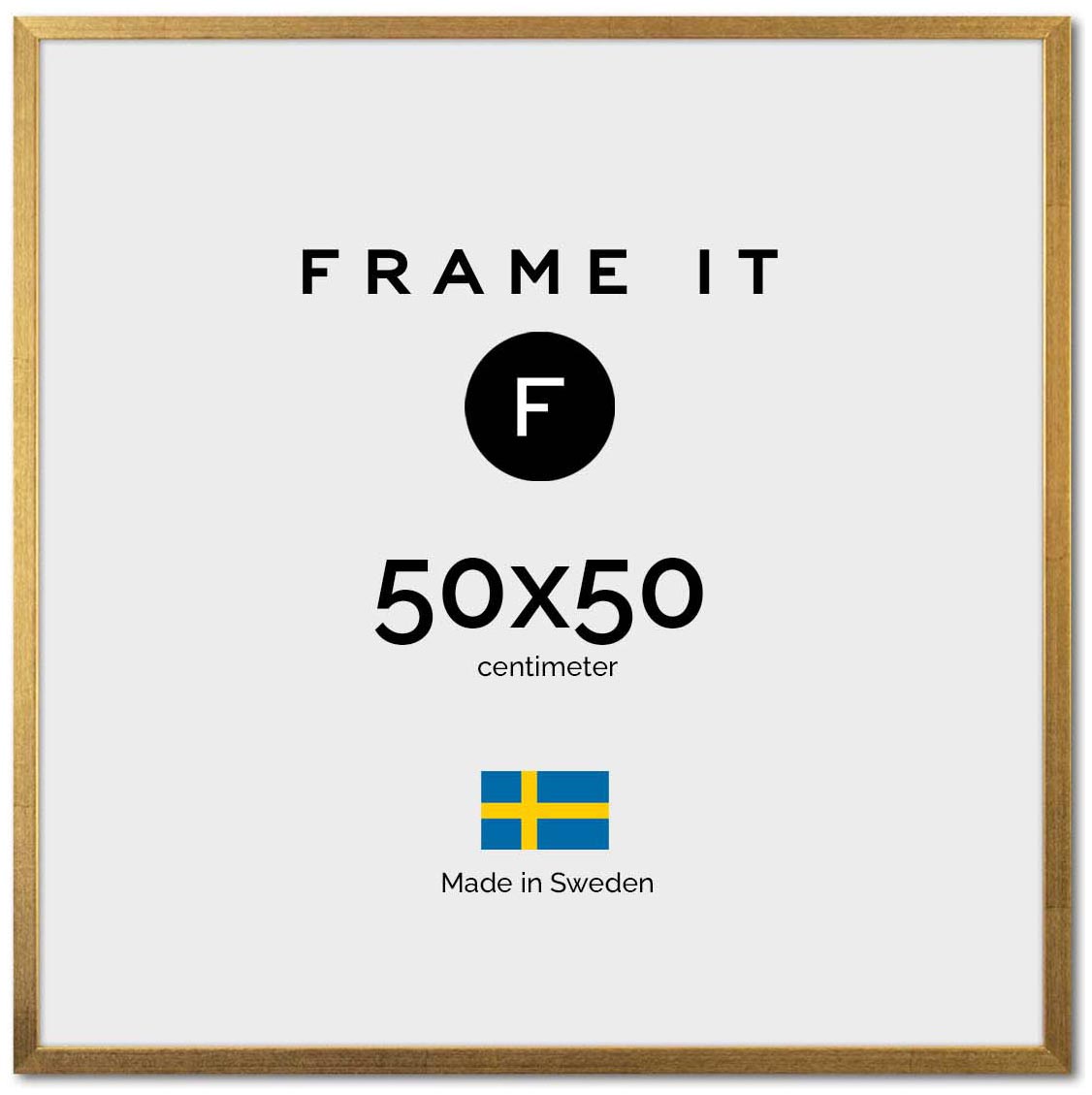 Frame London Gold 50x50 Frame London Gold 50x50