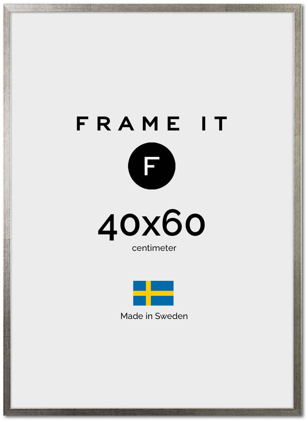 Frame London Silver 40x60 Frame London Silver 40x60