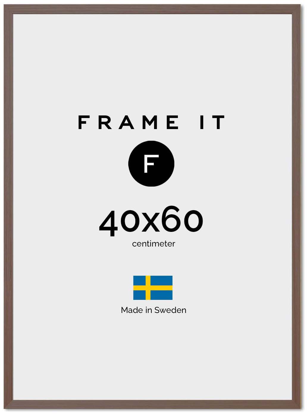 Frame London Walnut 40x60 Frame London Walnut 40x60