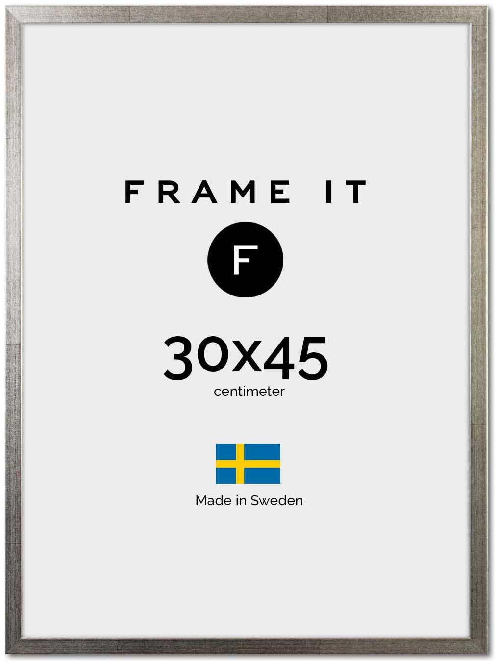 Frame London Silver 30x45 Frame London Silver 30x45