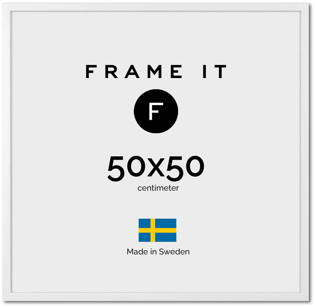 Frame London White 50x50 Frame London White 50x50