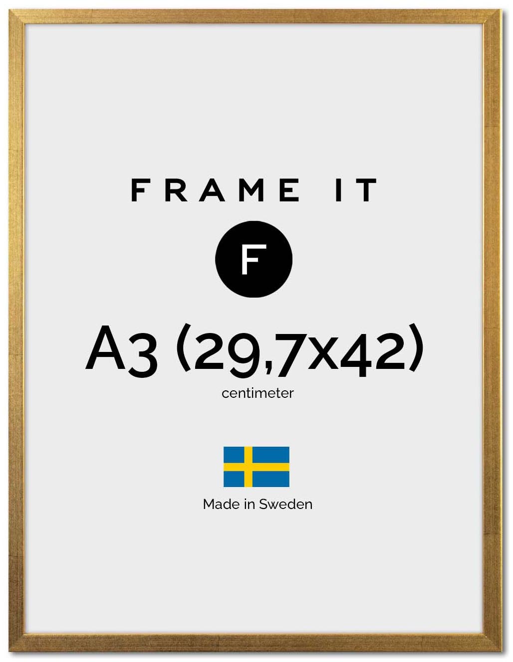 Frame London Gold A3 Frame London Gold A3