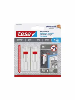 Tesa Powerstrips Bakgrunn og Gips 2x1kg justerbar