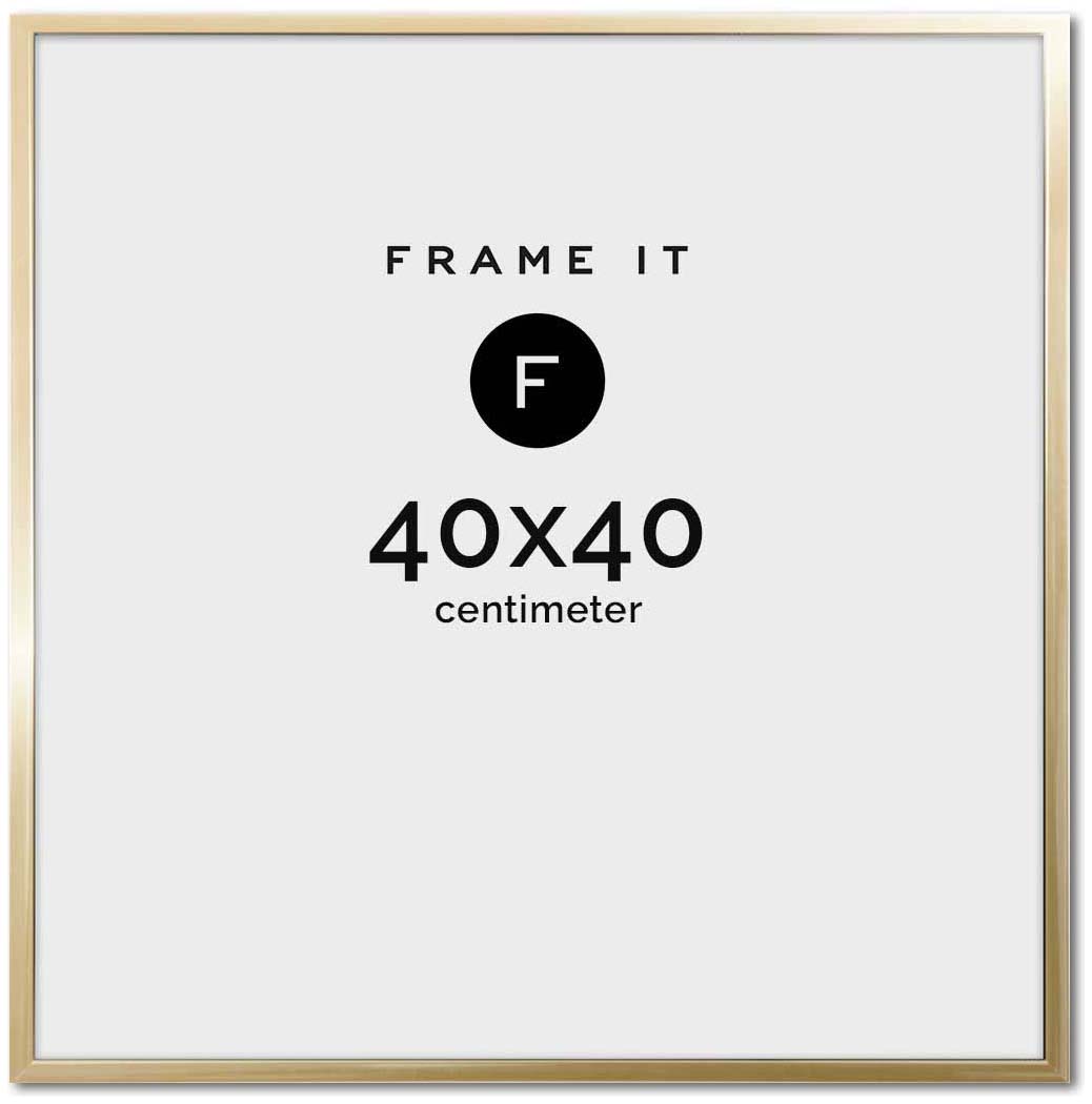 Frame Nielsen Accent Silver 40x40 - FRAME IT